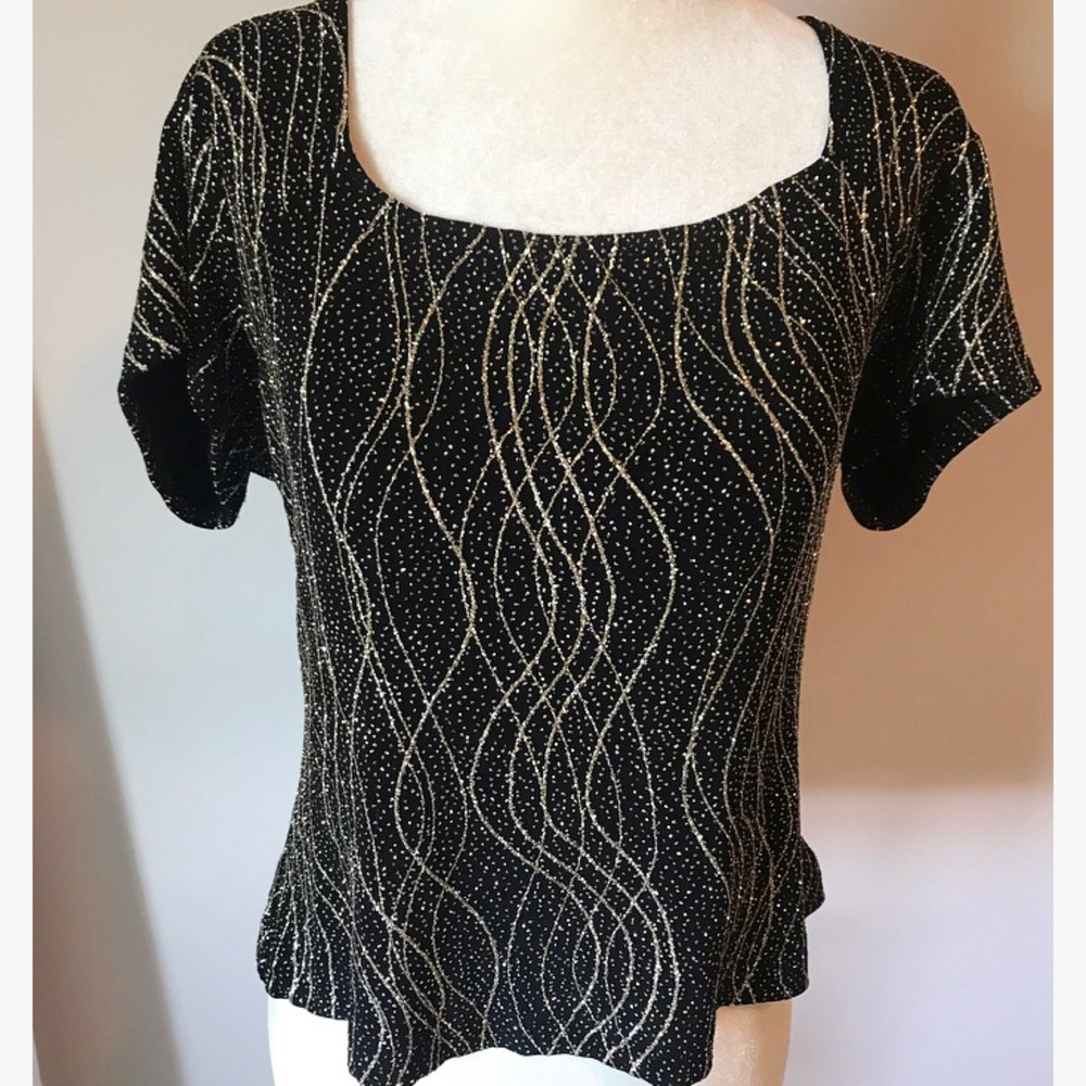 ✨ SALE! ✨ • Evening Wear Sparkling Blouse •